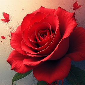 A Red, Red Rose