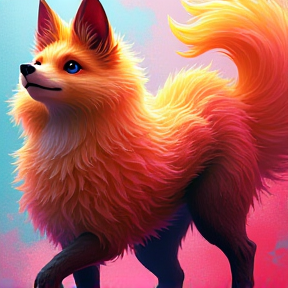 Fluffy Flareon Love