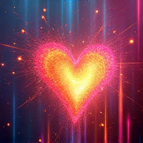 Sparkle Heart Beat