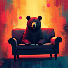 Bear on the Couch