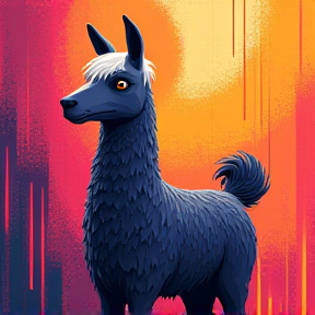 Magnus the Llama Dog