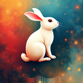 The white rabbit 