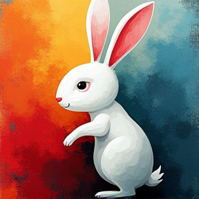 The white rabbit 