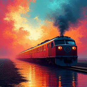 Love train to heaven