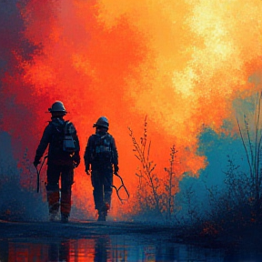 Loos firefighters 