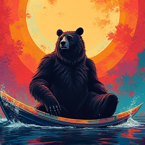 Bear in a Boat Detective Agency