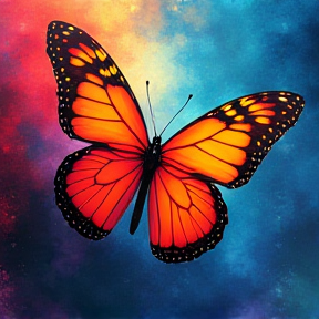 Butterfly of the Stars