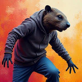 Break Dance Beaver