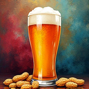 peanuts and beer