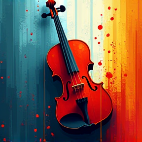 gocce violino sognante