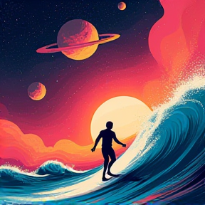 Galactic Wave Riders