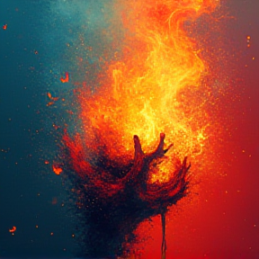 The fire within, it never dies