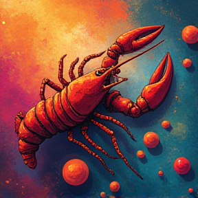 Lobster Zeh in Space