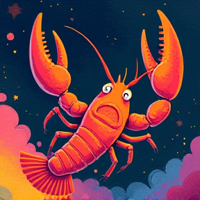 Zeh the Lobster in Space