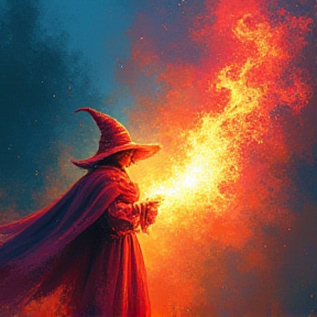 The Wizard's Fireball