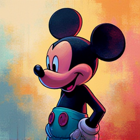 Mickey goes wild