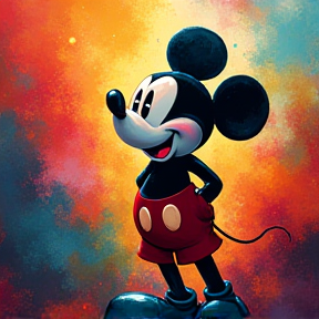 Mickey goes wild