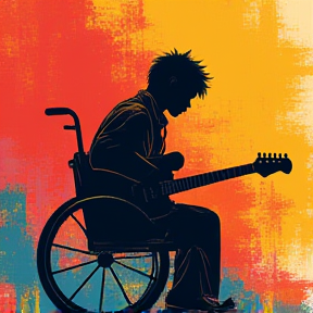 Josh in the Wheelchair