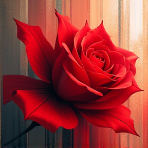 A Red, Red Rose 1