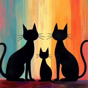 Three Cool Cats