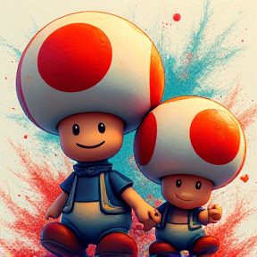 Toad and Toadette