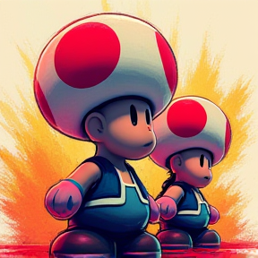 Toad and Toadette