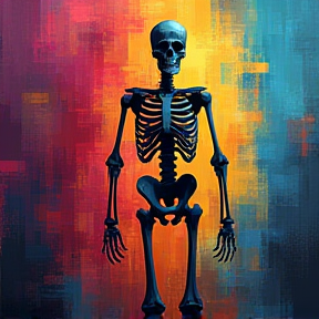 Skeleton in the Night