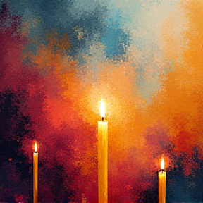 As the Candles Flicker By