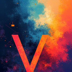 v