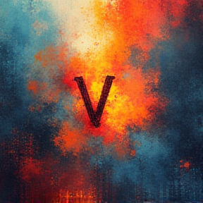 v