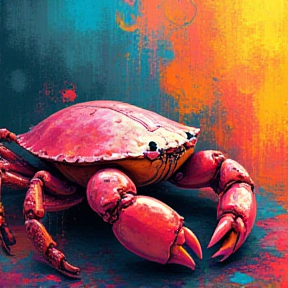 Crab in the Sand