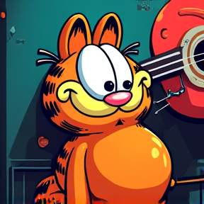 Garfield in Italy