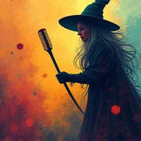 Witch on Gary Blute Street