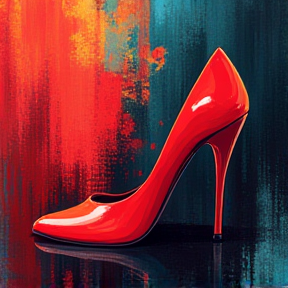 Red stiletto 