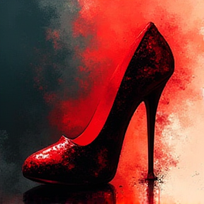 Red stiletto 