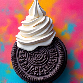 Ice cream Oreo 