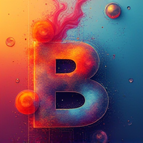 B