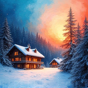 Frosty Chalet 