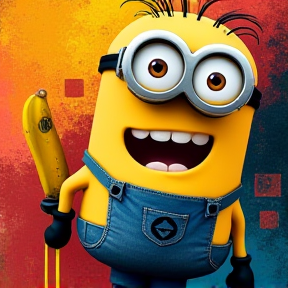 Minion go crazy for banana