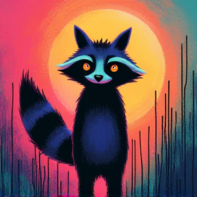 Nightfall Raccoon Girl