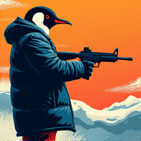 Gangster Penguin