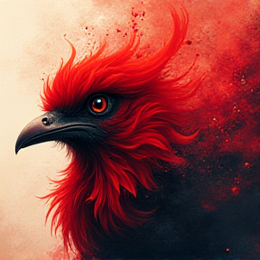 Oooama big red angry bird  