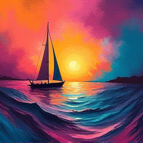 Sailing to the Sunset