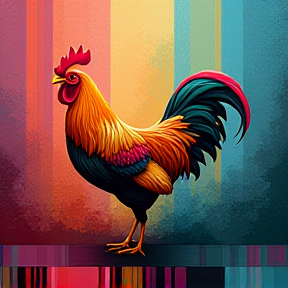 Disco chicken