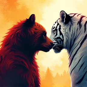 Bear and Tiger