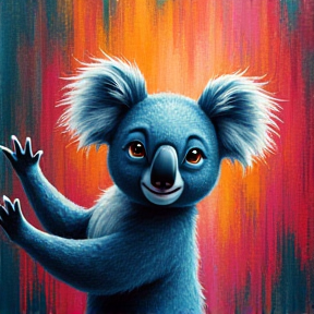 Kaleidoscope Koala