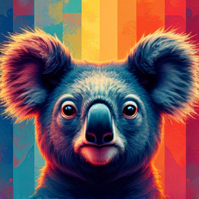 Kaleidoscope Koala