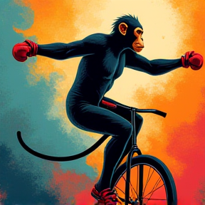 Monkey on a Unicycle