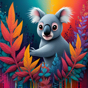 Koala’s Kaleidoscope Dream