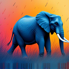 Blue Elephants